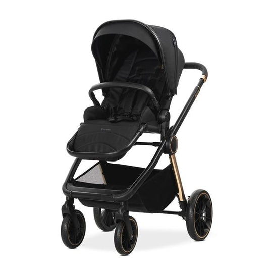 Cărucior Set 2 în 1 Lorelli Bianca, Beige Warm - Black (1) [ps:ef60886f-21c3-40e3-9469-5036f21c4010]