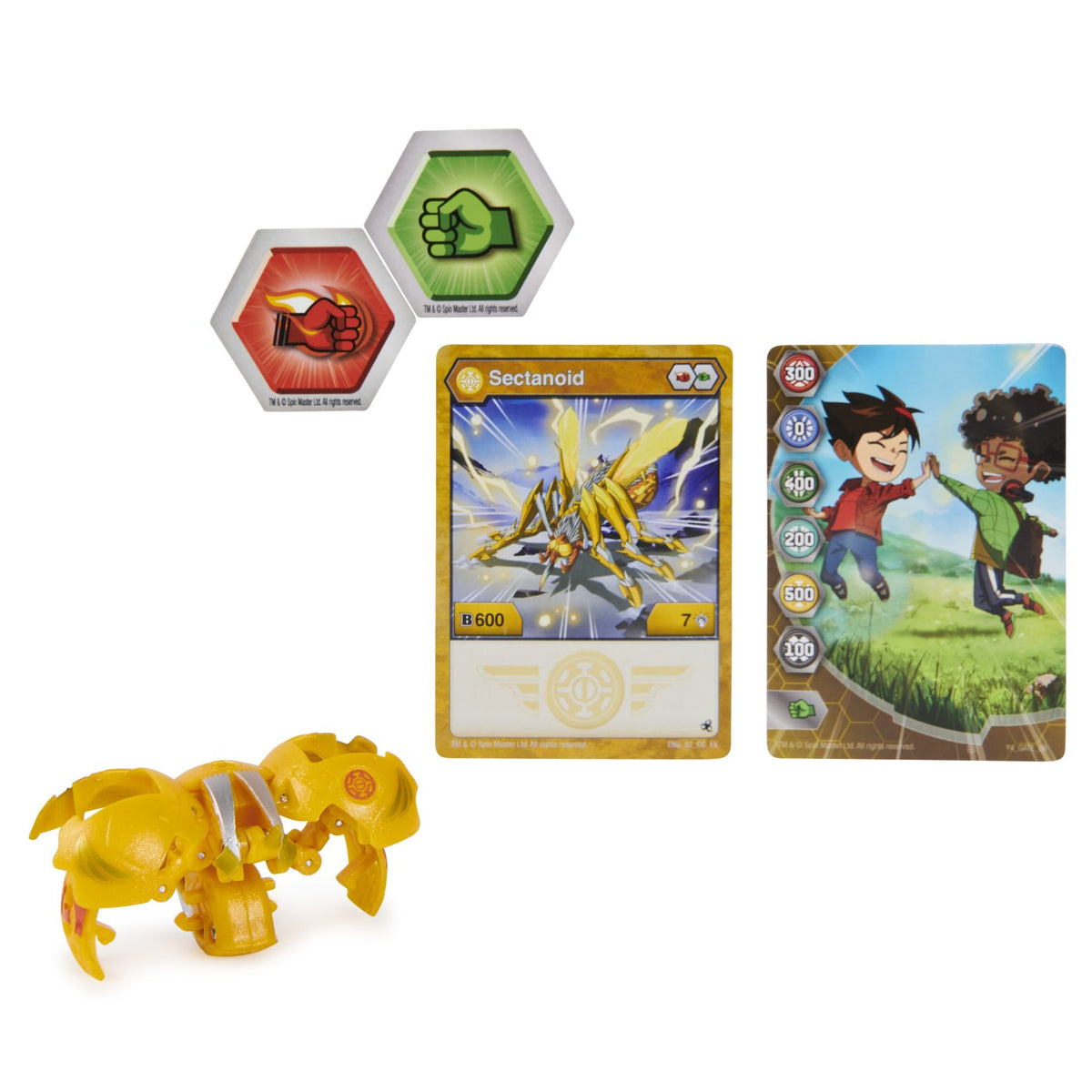 BAKUGAN S4 BILA CLASICA BLITZ FOX Spin Master - Galben (1) [ps:dee3c542-fb0c-499f-9b48-3069ebd5dc73]