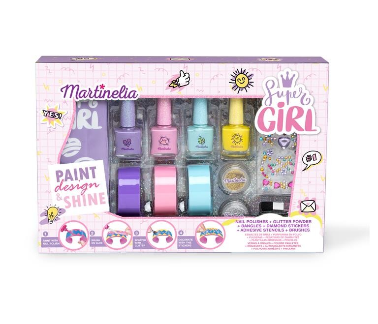 MARTINELIA SUPER GIRL SET PENTRU UNGHII SI BRATARI - Imagine 1 [ps:db7fcb38-957a-4036-823e-7ab511e8598d]