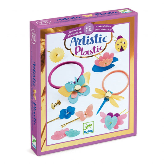 Set creativ Accesorii pentru coafură, Djeco - Imagine 1 [ps:f06426ef-6d3f-4e8b-9de6-99a8b3fe8135]