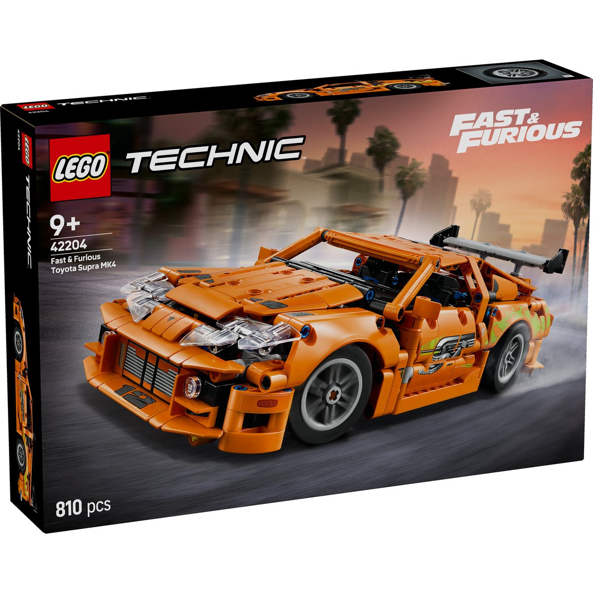 LEGO TECHNIC FAST AND FURIOUS TOYOTA SUPRA MK4 42204 - Imagine 1