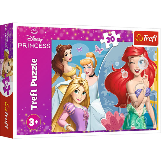 PUZZLE TREFL 30 DISNEY PRINCESS PRINTESE FERICITE - Imagine 1 [ps:bb78aa6f-29d5-4601-be9d-4fdbb44cc570]