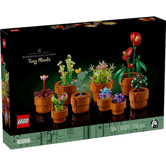 LEGO ICONS PLANTE DE MICI DIMENSIUNI 10329 - Imagine 1 [ps:cbd8157c-29d1-4253-a74b-cd2020a730b0]