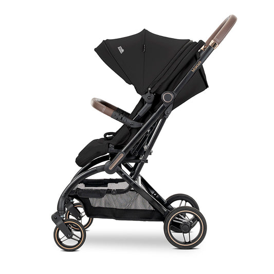 Cărucior Nou-Născut Lorelli Makaya, Scaun Rotativ 360°, - Black (1) [ps:9ca32867-108a-4bfa-83a4-b2e3f58c404c]