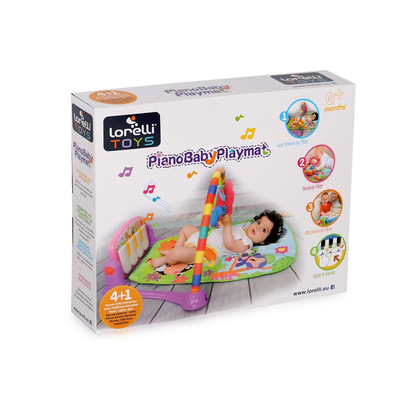 Saltea de Activitate Lorelli Play Gym, Pink, 77x52 cm - Albastru (1) [ps:60388297-ed37-482e-a1d4-9289682037d2]