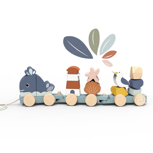 Jucarie de tras si construit, Speedy Monkey - Imagine 1 [ps:01f968dd-37a0-4dae-97ec-e92729778a02]