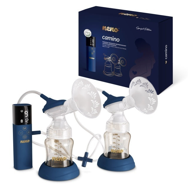 Neno Camino – pompă de sân electrică dublă, fără fir - Imagine 1 [ps:67ec8ca8-d380-4f0e-bc28-52100993cf87]