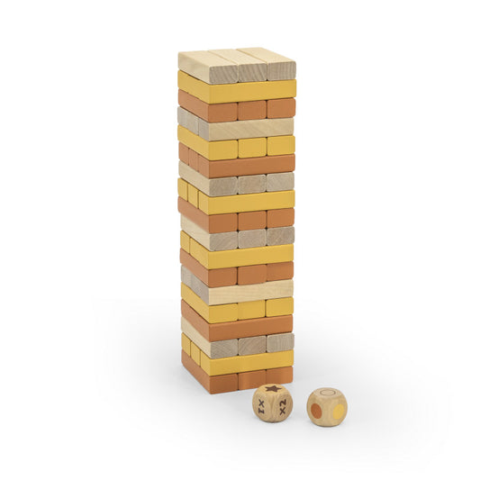Joc Jenga in culori calde, PolarB Viga - Imagine 1 [ps:42d6d31a-d9e8-46ea-8170-2fb9455fb0be]