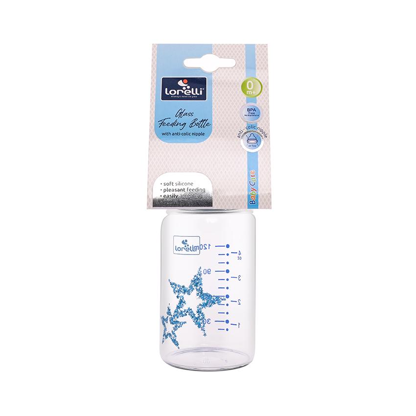 Biberon Sticlă Lorelli Anticolici, 120 ml, Pink - Blue (1) [ps:ef05385a-3ec9-460e-b565-9c5acc632f2c]