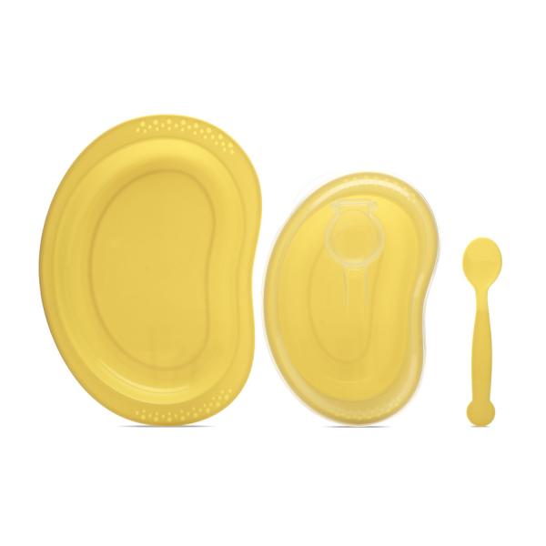 Set Hranire Lorelli 3 Piese, Galben, 6 luni+ | infant.ro - Yellow (1) [ps:47f26a85-0e2a-444e-8739-7f6dfa70da6d]