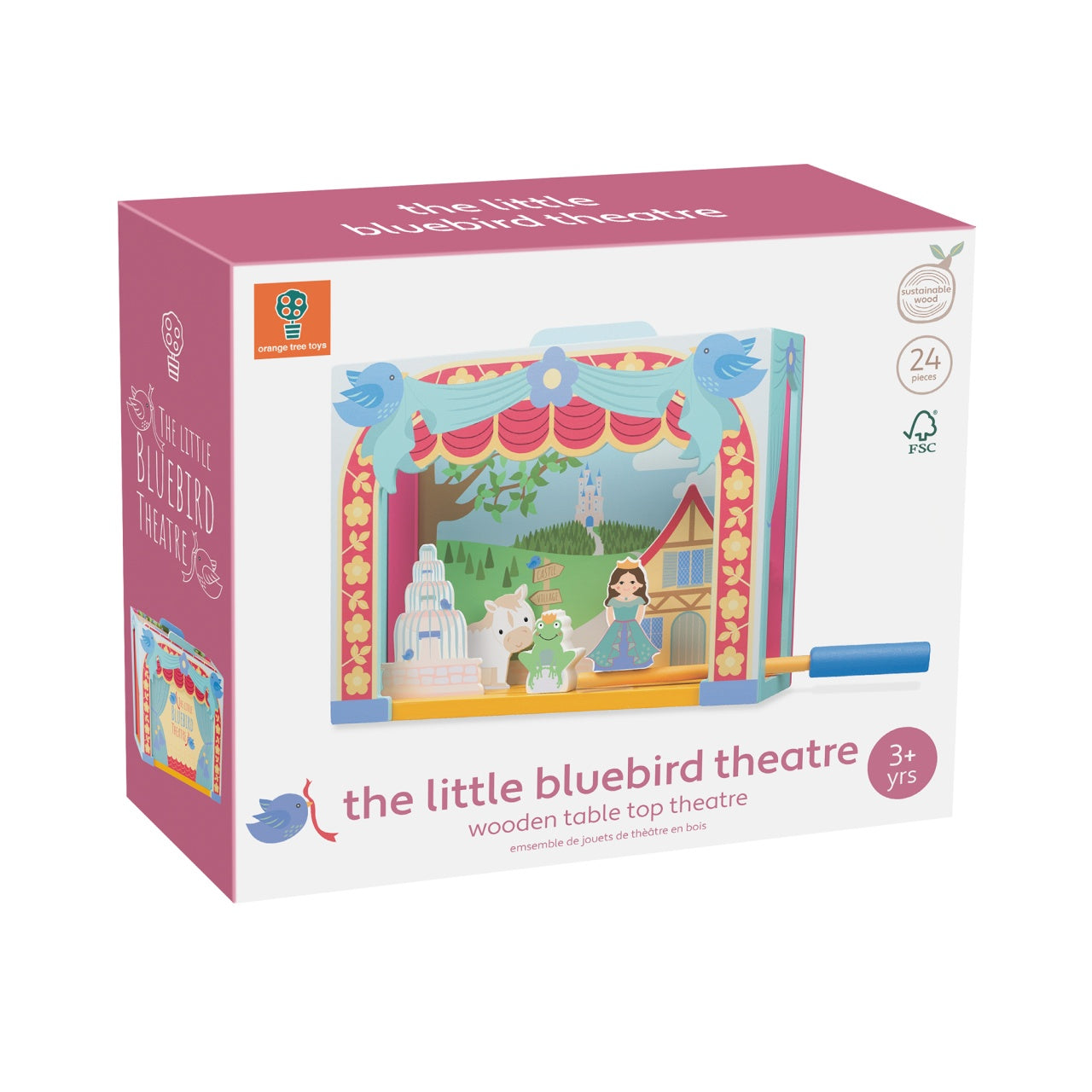 Teatru de masa din lemn, Orange Tree Toys - Imagine 1 [ps:3df6efe3-03f7-4cb0-b13d-1595ca7aeecf]