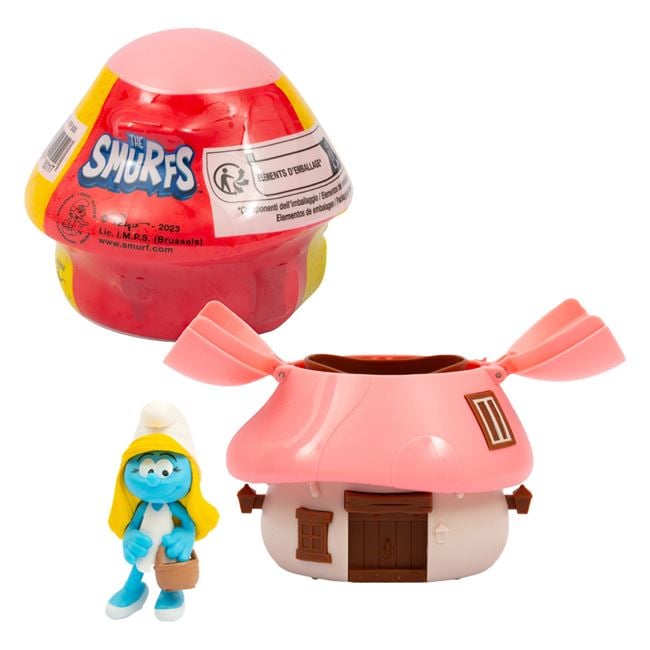 Strumfi Casa Ciuperca cu Figurina Surpriza - Giochi Preziosi - Default Title (1) [ps:adb27bf4-d2d7-4c32-aed7-fd1927bd7c6c]