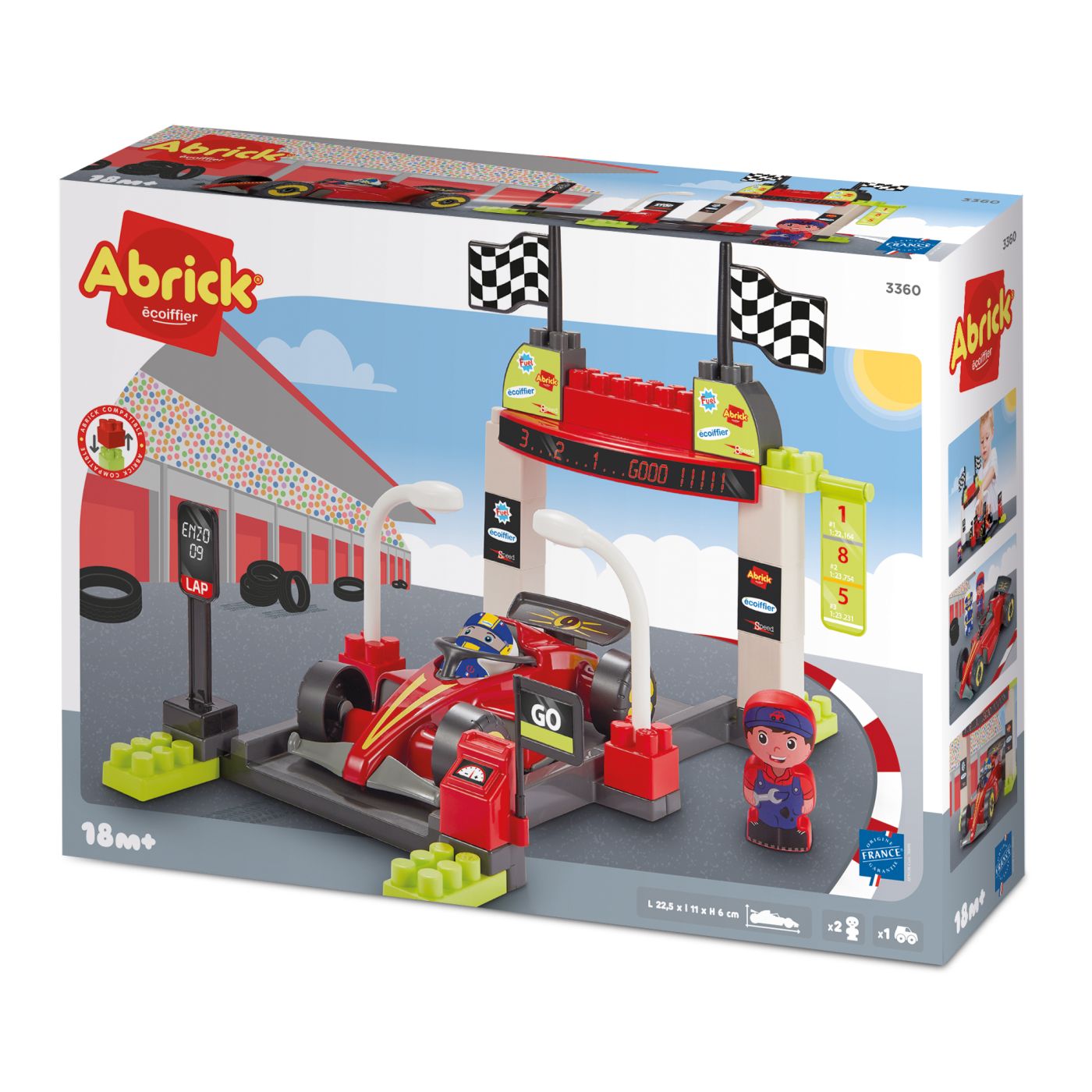 ECOIFFIER ABRICK SET CONSTRUCTIE OPRIRE LA BOXE FORMULA - Imagine 1 [ps:ce2e50fd-8ece-4bb4-b47f-9b18c4d54d0e]