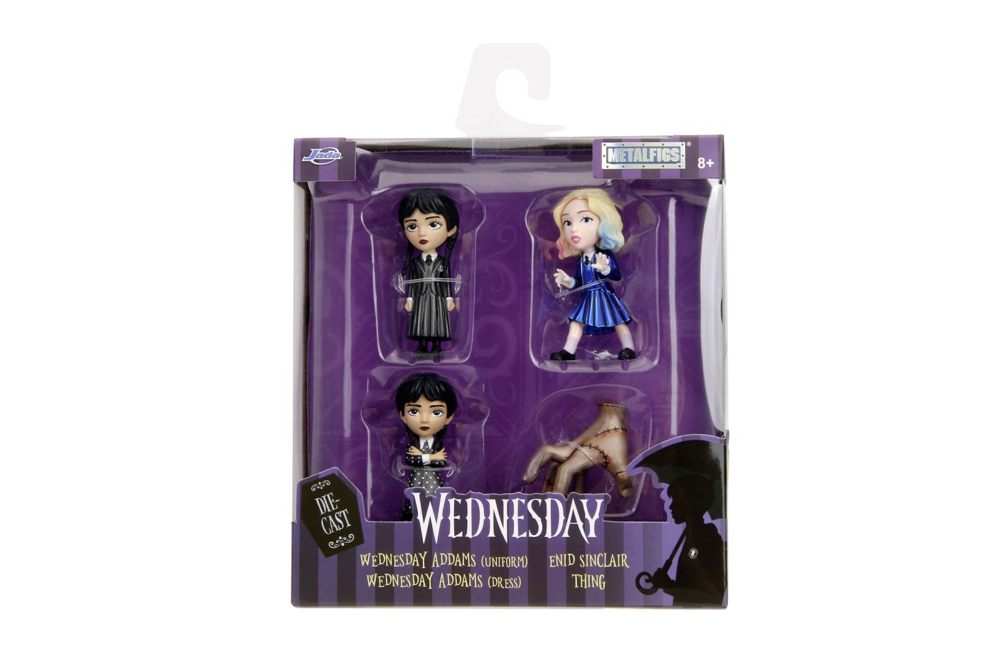 JADA WEDNESDAY SET 4 FIGURINE METALICE 6.5CM Simba - Imagine 1 [ps:85423b45-d72a-404e-b87d-22f022ba3041]