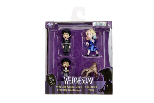 JADA WEDNESDAY SET 4 FIGURINE METALICE 6.5CM Simba - Imagine 1 [ps:85423b45-d72a-404e-b87d-22f022ba3041]