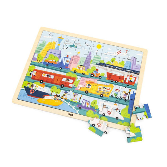 Puzzle Oras, 48 de piese, Viga - Imagine 1 [ps:25f106f9-8f0d-495b-a405-bb8f7f35d516]
