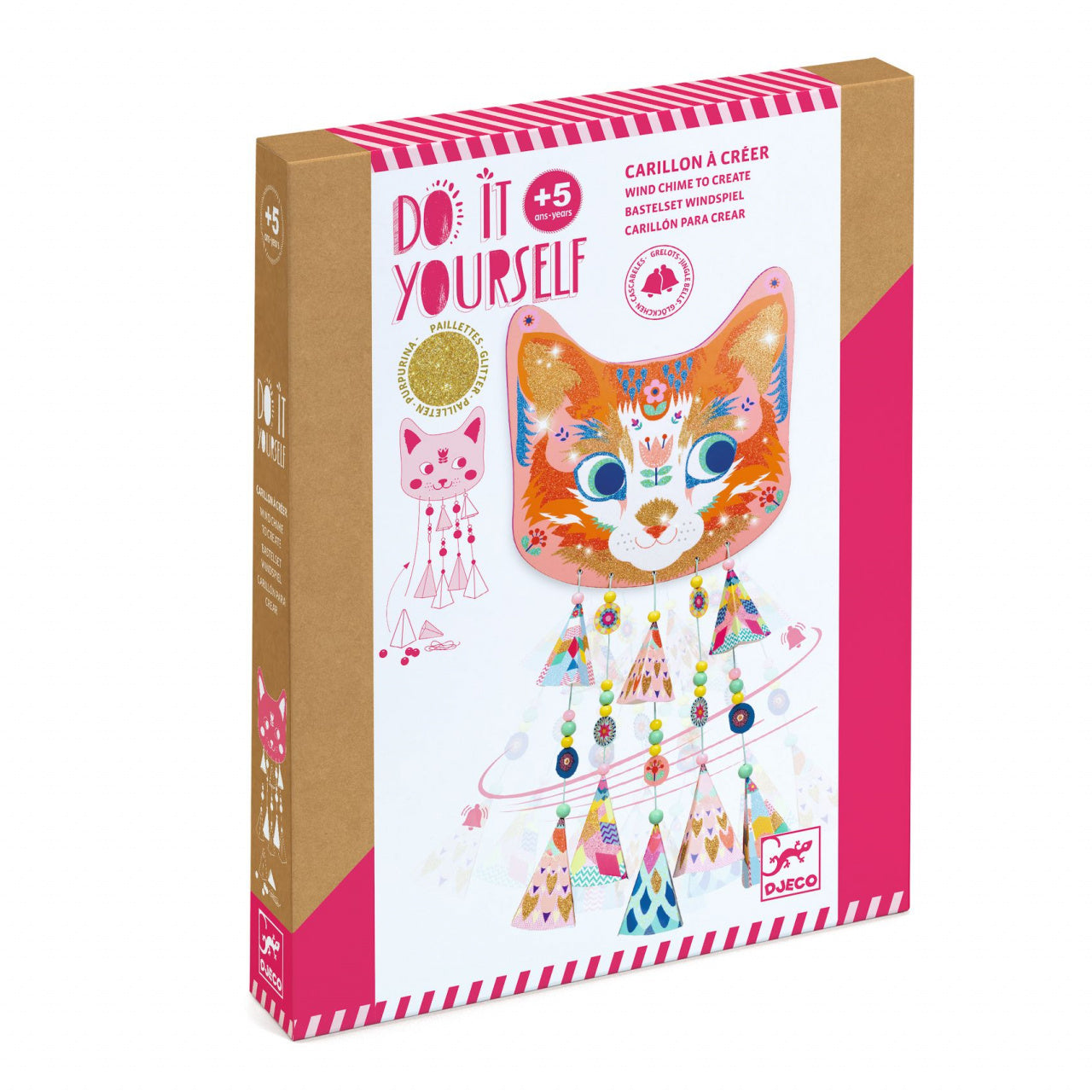 Joc creativ DIY Decoratie mobila pisicuta, Djeco - Imagine 1 [ps:a780d2a7-c4d1-44b9-84b2-35eae41e2e5e]