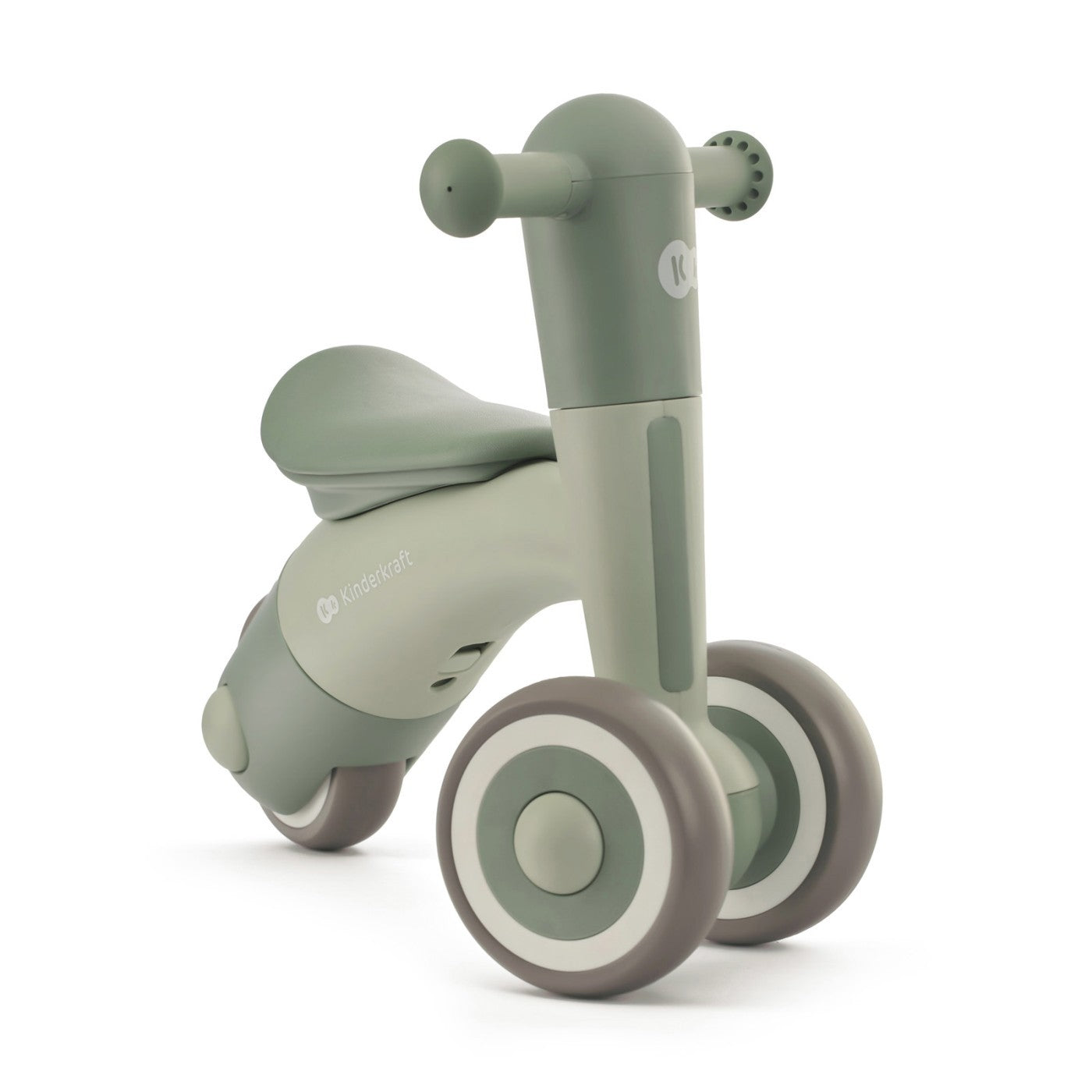 BICICLETA DE ECHILIBRU KINDERKRAFT MINIBI, HONEY YELLOW - Verde