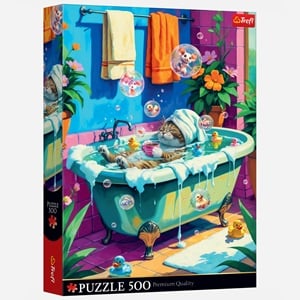 Puzzle Pisica in Cada 500 Piese Trefl - Jumbo - Default Title (1) [ps:b6408aa6-aff7-4c14-8ed0-ee123b30f4d9]