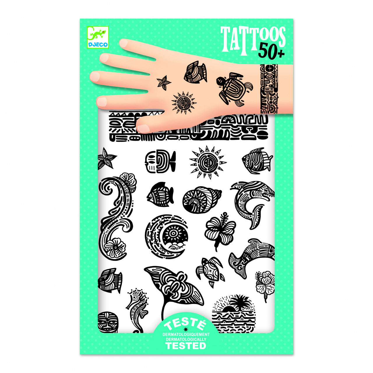 Tatuaje Modele din Polynesia, Djeco - Imagine 1 [ps:e575fec4-8f7a-470a-9bbd-7f022035725f]
