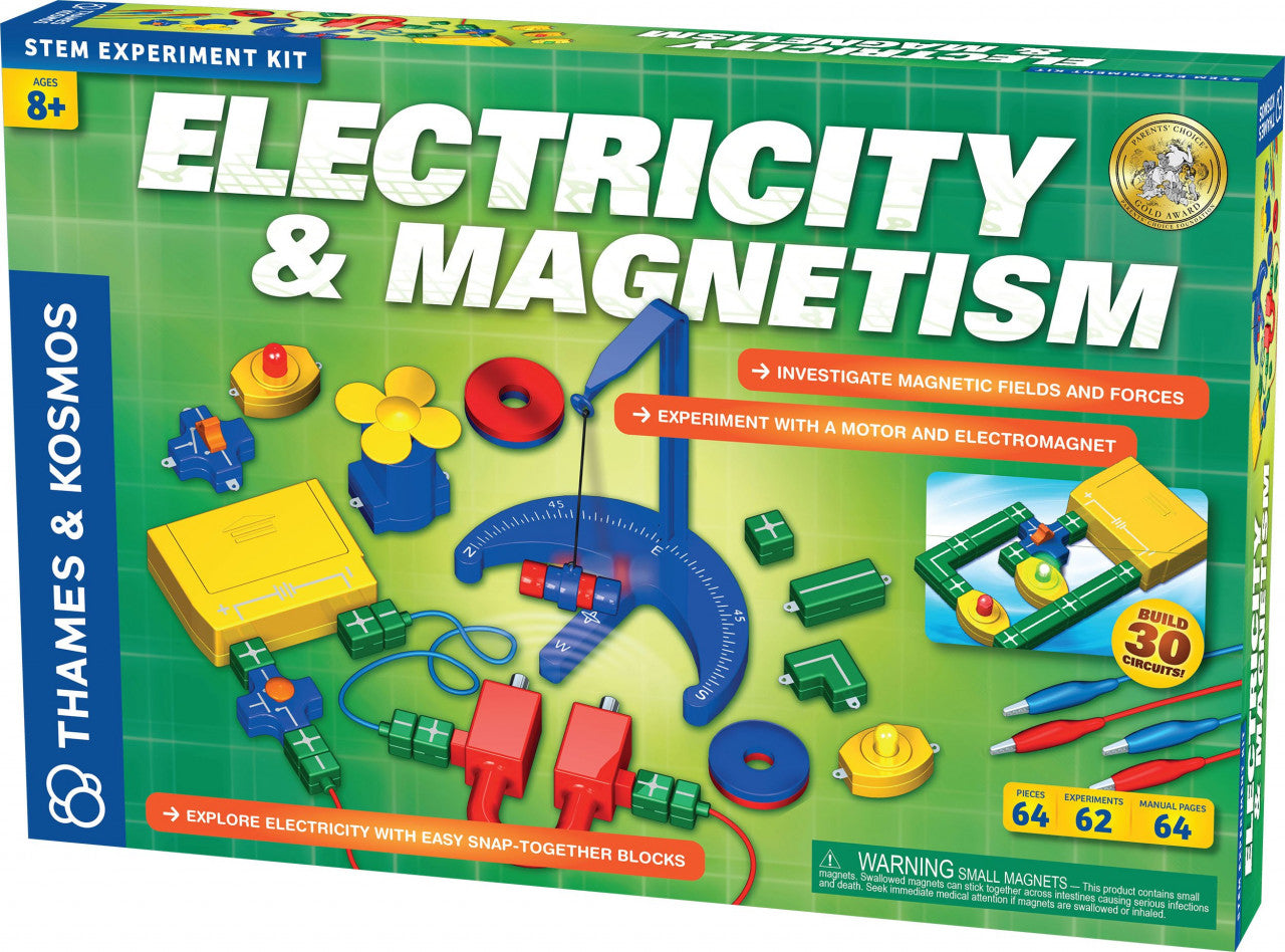 Kit STEM Electricitate si forta magnetica, Thames & Kosmos - Imagine 1 [ps:f878553b-c7ca-41e1-948a-be42a25ace67]