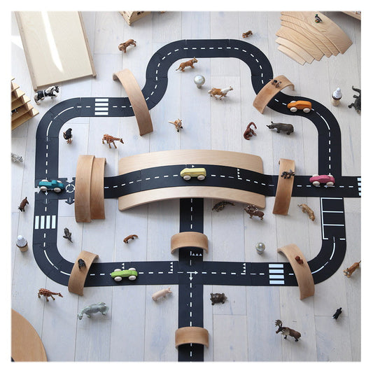 Traseu Auto Waytoplay Highway, 24 piese - Set Drumuri Copii - Default Title (1) [ps:c76cde98-1d95-43bb-9936-9c46ad3c6aaf]