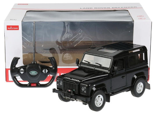 MASINA CU TELECOMANDA LAND ROVER DEFENDER NEGRU CU SCARA - Negru (1) [ps:dbf78a1a-be4f-4364-9400-1e964a0f0364]