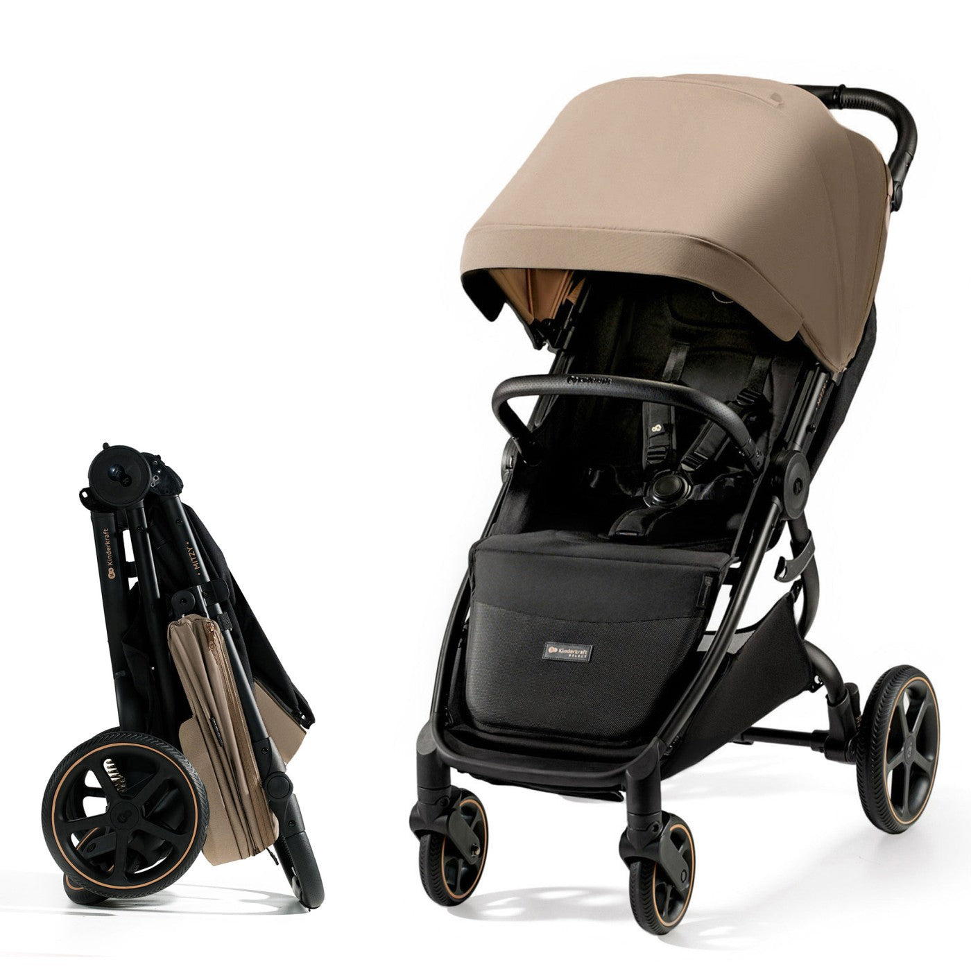 CARUCIOR SPORT, ULTRA COMPACT, KINDERKRAFT MITZY, 0-22 - Bej