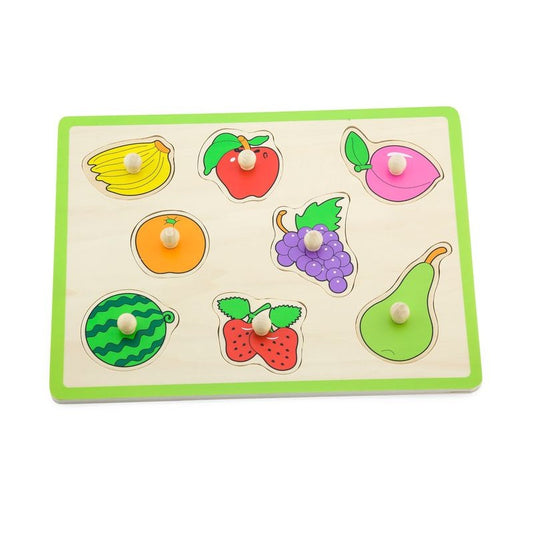 Puzzle cu maner - Fructe, Viga [ps:587457ba-8fa7-4edf-a95f-76fa665f41a6]