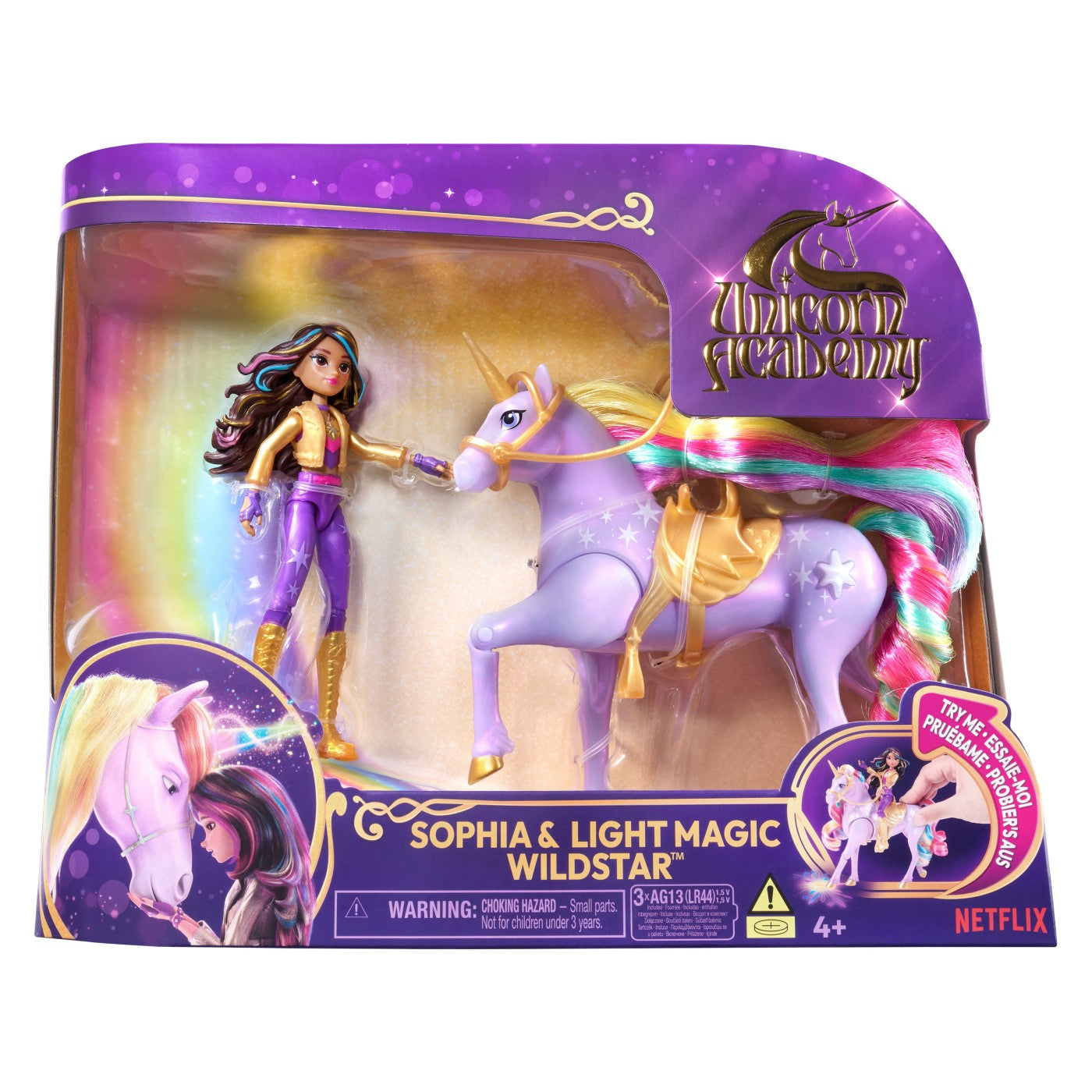 UNICORN ACADEMY SET PAPUSA SOPHIA SI UNICORNUL LIGHTSTAR - Imagine 1 [ps:2ce1994b-5832-44c6-ae00-b0c23e0c758b]