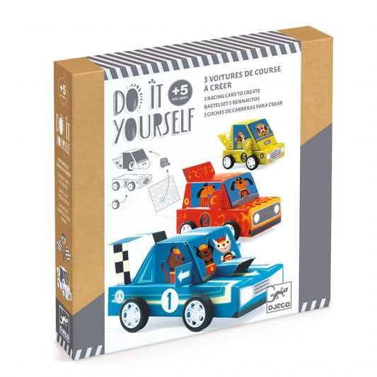 Joc creativ DIY Grand Prix, Djeco - Imagine 1 [ps:87349824-5dd2-49ab-ae5f-a254395b9f9c]