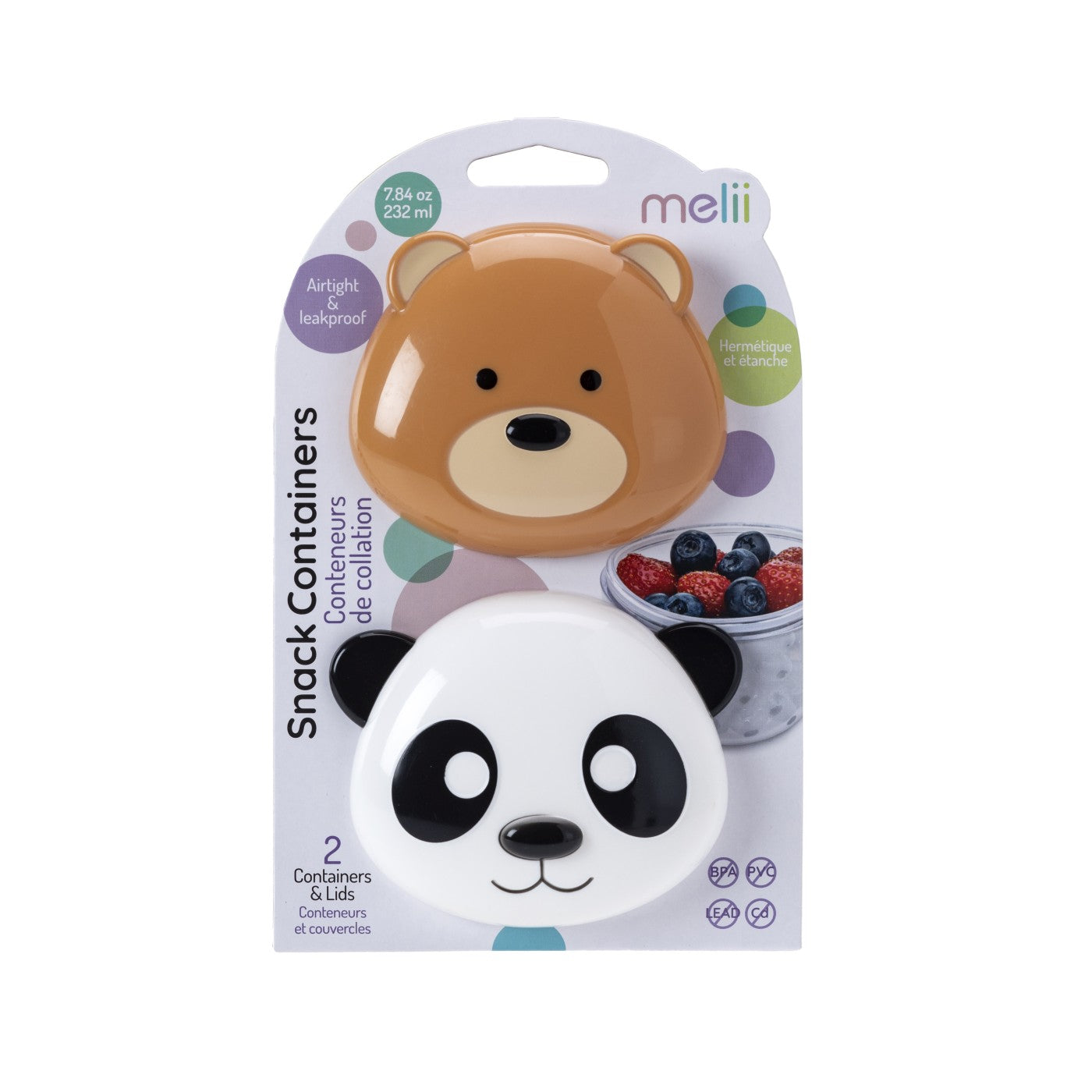 SET 2 RECIPIENTE HRANA BEBE, MELII, MODEL PANDA&BEAR - Imagine 1 [ps:390ad74f-d3d3-4dbd-8b8b-cfc5d25fabe4]