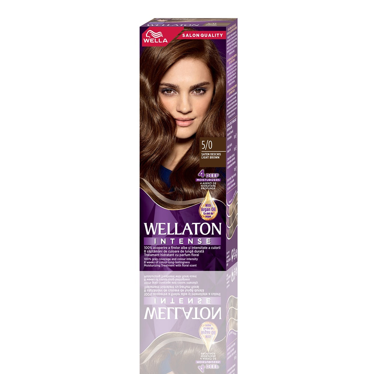 WELLATON Intense, vopsea de par, nuanta saten deschis, nr 5/0 - 1 [ps:9d68d2a7-65dd-4dd4-9112-491ec618d3e0]