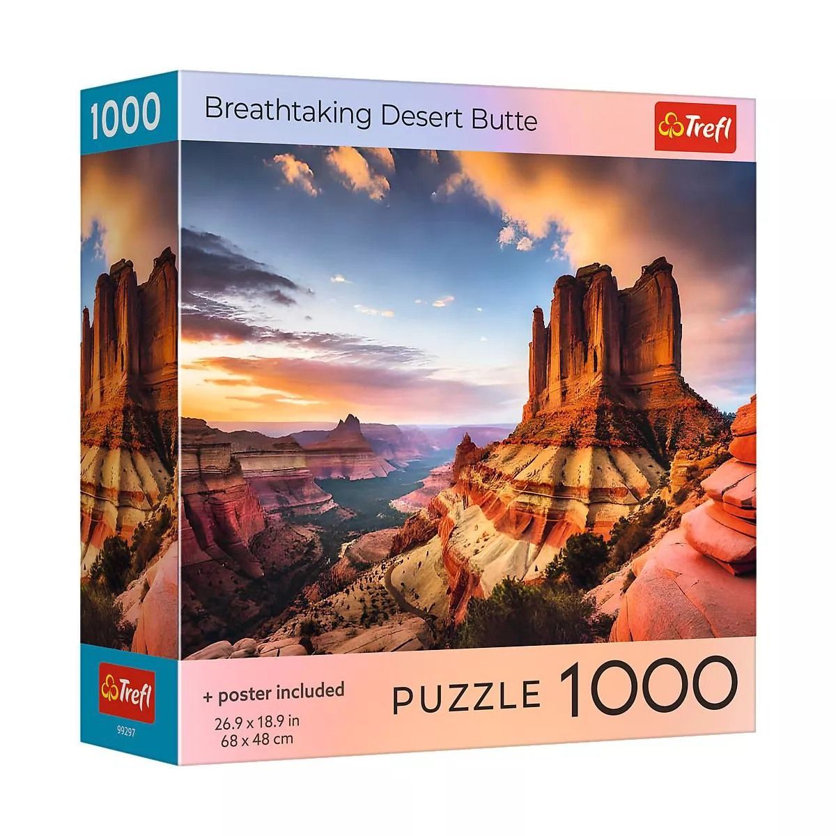 PUZZLE TREFL 1000 COLECTIA SUA PARCUL NATIONAL ZION - Imagine 1 [ps:4772b16c-0146-48df-ab18-1e9bd1bfc93e]