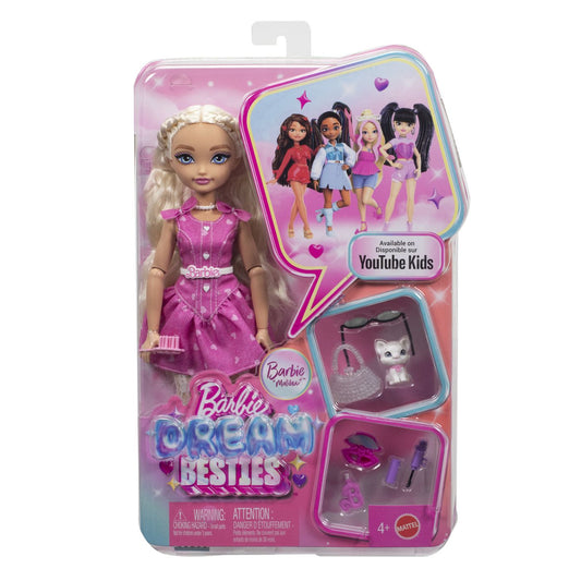 BARBIE DREAM BESTIES PAPUSA BARBIE MALIBU CU ACCESORII - Imagine 1 [ps:d220bc67-0111-4fd5-ba55-3f5df34898bb]