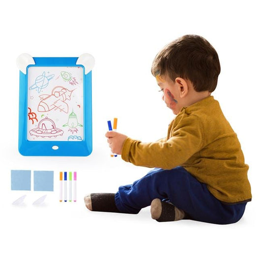 Tableta de Desen cu Lumina Magic Pad Bleu Jumbo - Albastru (1) [ps:3e888683-ce20-4644-8cf2-3106121235b5]