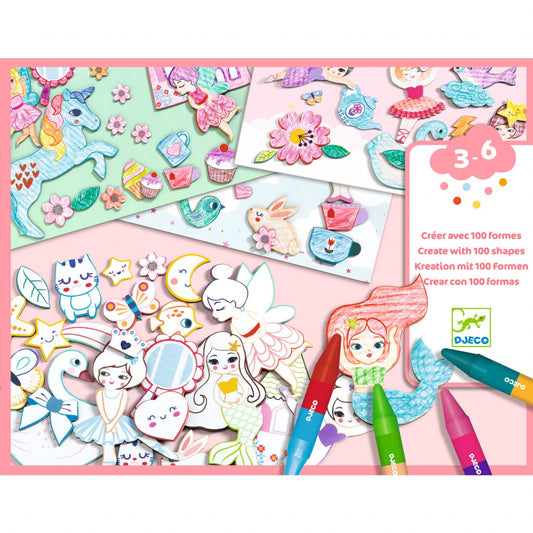 Atelier creativ O lume pentru fete, Djeco - Imagine 2 [ps:43398861-a9ef-45e3-9ded-b319add5959c]