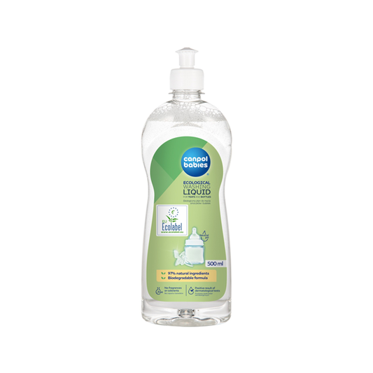 Canpol Babies Detergent Lichid Hipoalergenic Pentru Biberoane Si Tetine 500ml [ps:1aed23ba-1026-427b-aaeb-c9d6a8402e40]