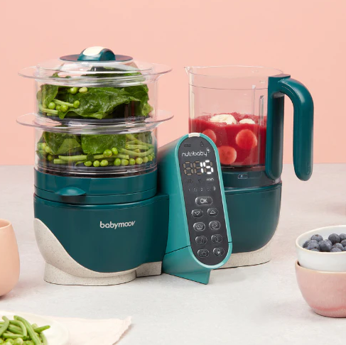 Robot Multifuncțional Babymoov Nutribaby 6 in 1 Opal Green - Default Title (2) [ps:7acaa2a2-9a17-4986-8981-d5b6f9c1abf5]