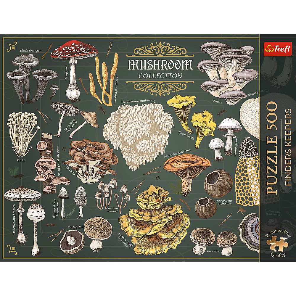 PUZZLE TREFL 500 PREMIUM PLUS FINDERS KEEPERS CIUPERCI - Default Title (2) [ps:b93932db-3740-49c3-ab17-457a608ba5eb]