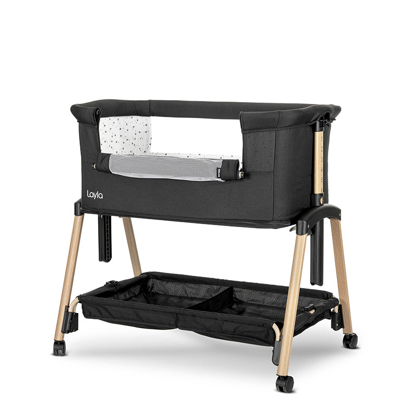 Pătuț Co-Sleeper Lorelli Layla 2 în 1, Black | infant.ro - Black (2) [ps:f9bca808-aa6d-4ab7-8864-18ac34fb3368]