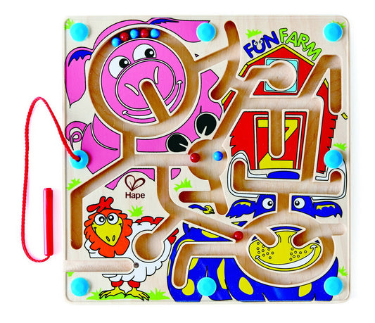 HAPE LABIRINT MAGNETIC FERMA DISTRACTIVA - Imagine 2 [ps:becd015b-44df-4b3c-866a-61ff0c2e25b4]