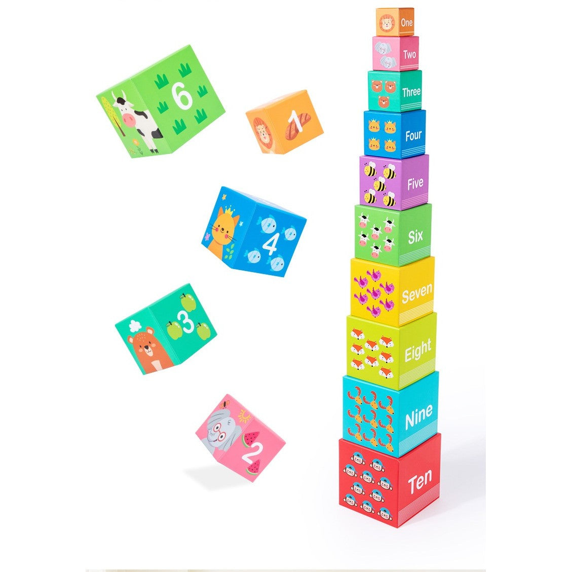 Jucărie Construcții Flippy, Blocuri Stivuibile 1-10, +3 Ani - Default Title (2) [ps:40263bcb-07b4-4428-94a3-b65a5b218a4b]