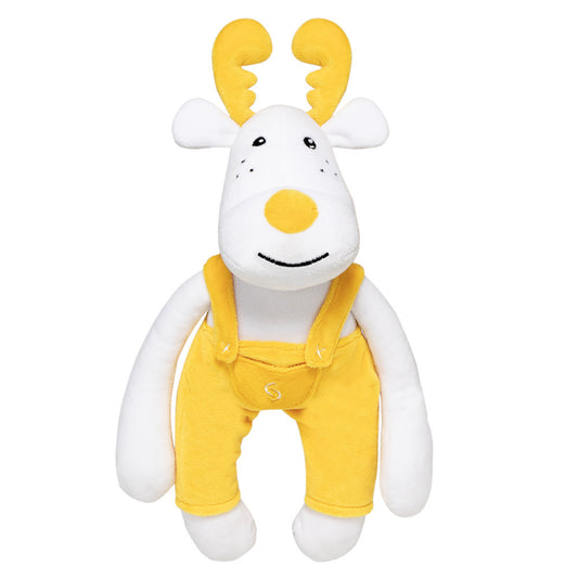 Jucarie ren de plus pentru copii, Skiddou, 30 cm - Imagine 2