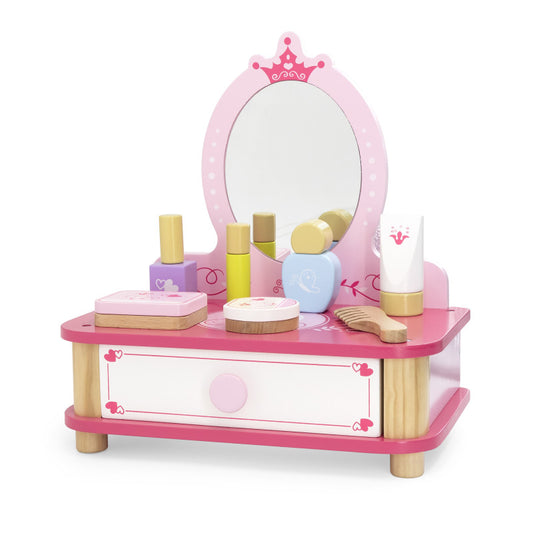 Set de make-up cu masuta e toaleta, Viga [ps:32635608-fe2c-4c25-b2b4-b04e4a412c34]