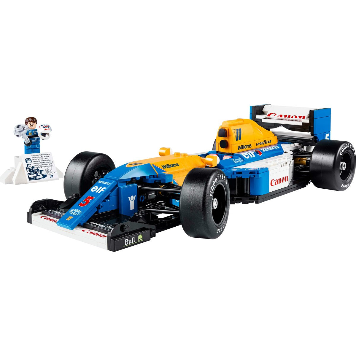 LEGO ICONS WILLIAMS RACING FW14B SI NIGEL MANSELL 10353 - Imagine 2