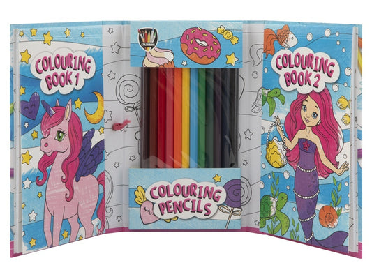 Set Creativ Buzunar Unicorni și Sirene Grafix - 2 Cărți - Default Title (2) [ps:64bf130b-c0df-4f4d-82ae-d1ce30a9f9be]