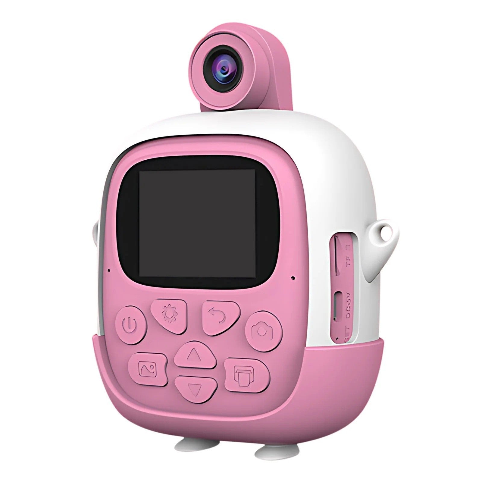 Camera Instantanee Copii Flippy, Model Iepure, Roz - Roz - Frontala (2) [ps:75580a6f-d5d8-4068-8c7a-1e94155700ec]