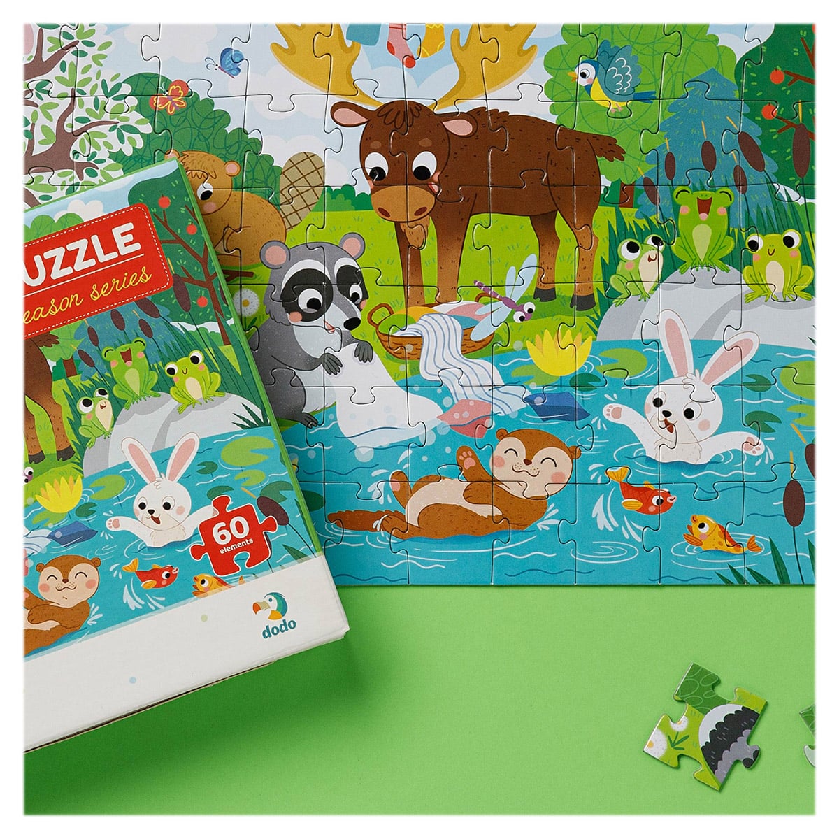 Puzzle 60 piese Zile însorite Dodo Toys - Jucărie Copii - Default Title (2) [ps:7f53a058-c9e1-4529-888f-e72943d7be8d]
