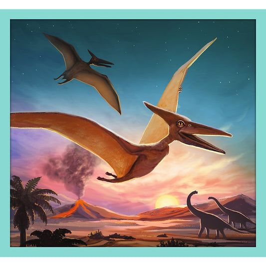 PUZZLE TREFL 10IN1 LUMEA DINOZAURILOR - Imagine 2